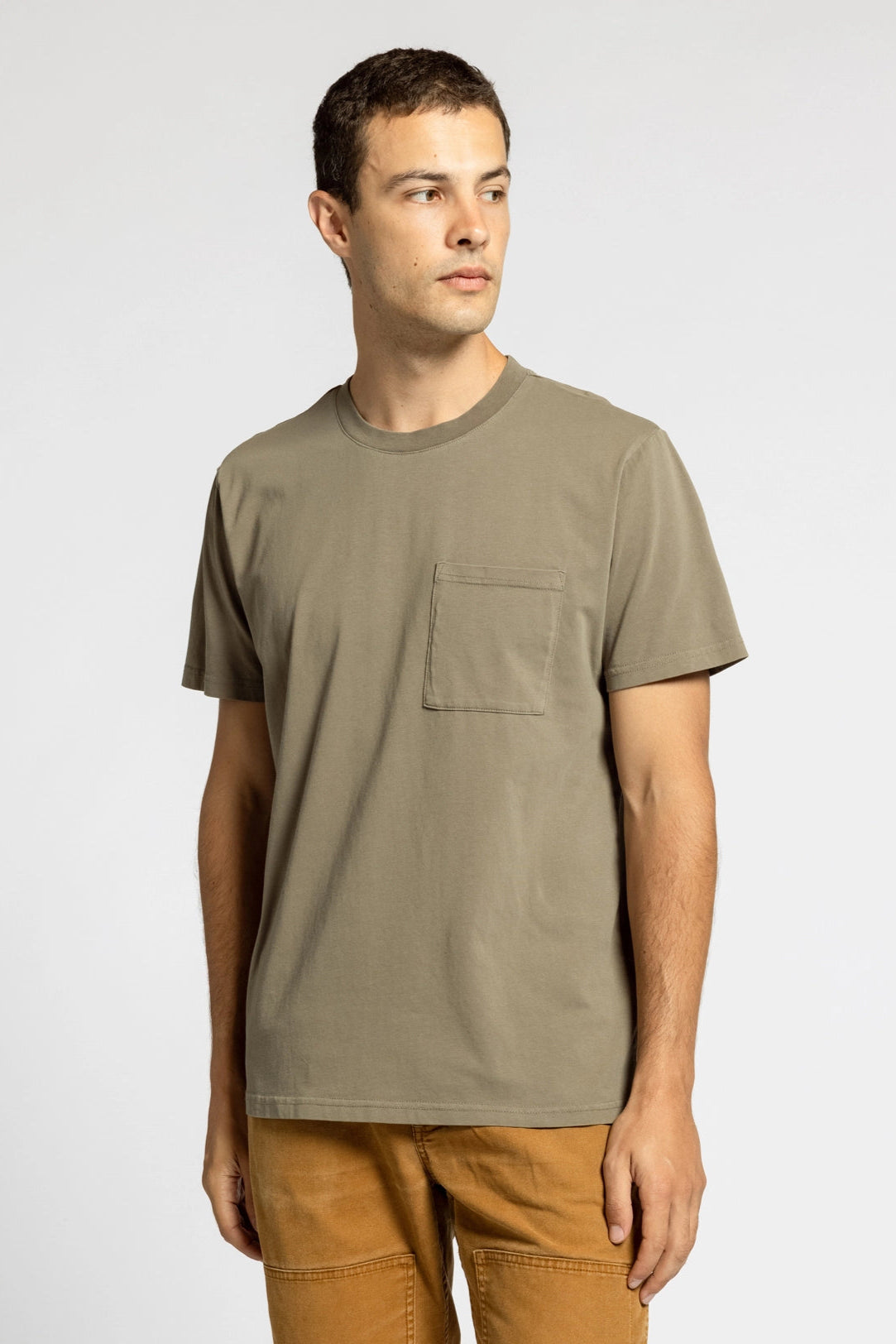 Thread & Supply - The Ranger Pocket Tee (Olive Vine) FINAL SALE