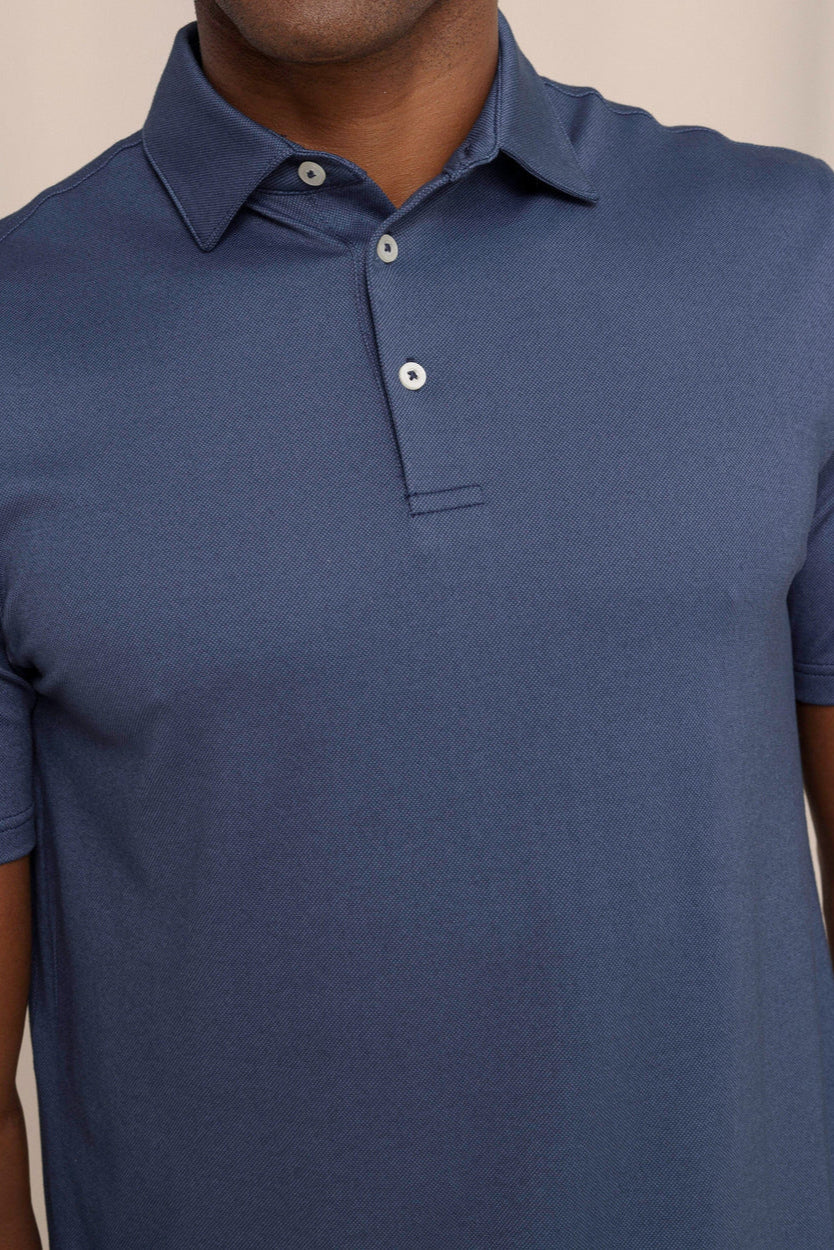 Southern Tide - Belfair Performance Polo (Light Indigo)