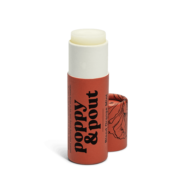 Poppy & Pout - Lip Balm (Blood Orange Mint)