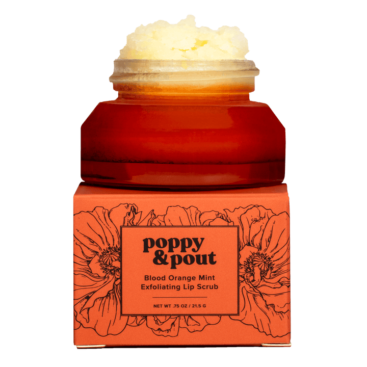 Poppy & Pout - Lip Scrub (Blood Orange Mint)