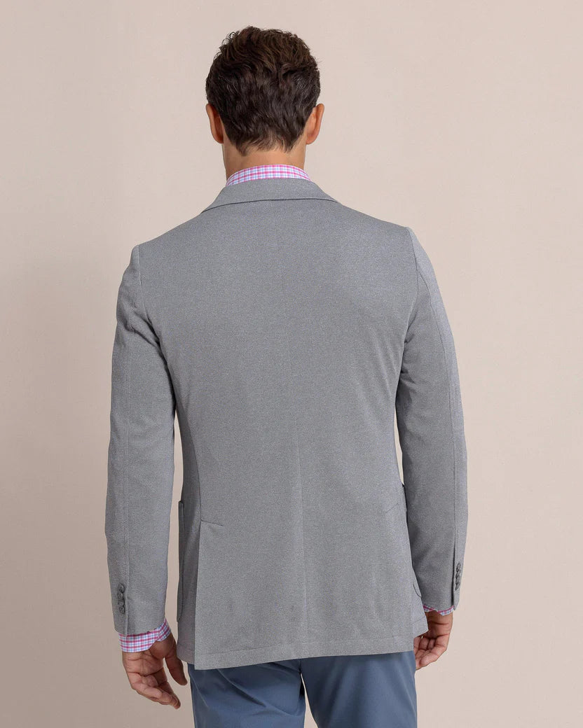 Southern Tide - Charleston Heather Blazer (Heather Steel Gray)