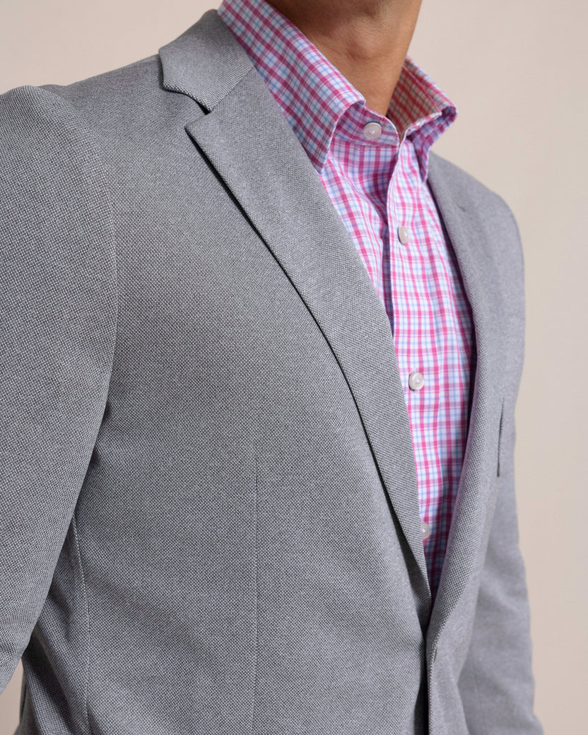 Southern Tide - Charleston Heather Blazer (Heather Steel Gray)