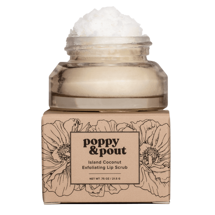Poppy & Pout - Lip Scrub (Island Coconut)