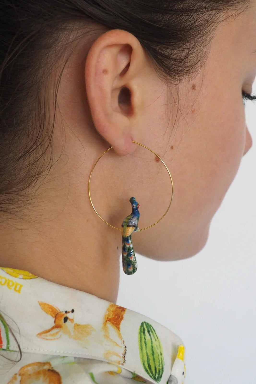 Nach - Peacock Earrings