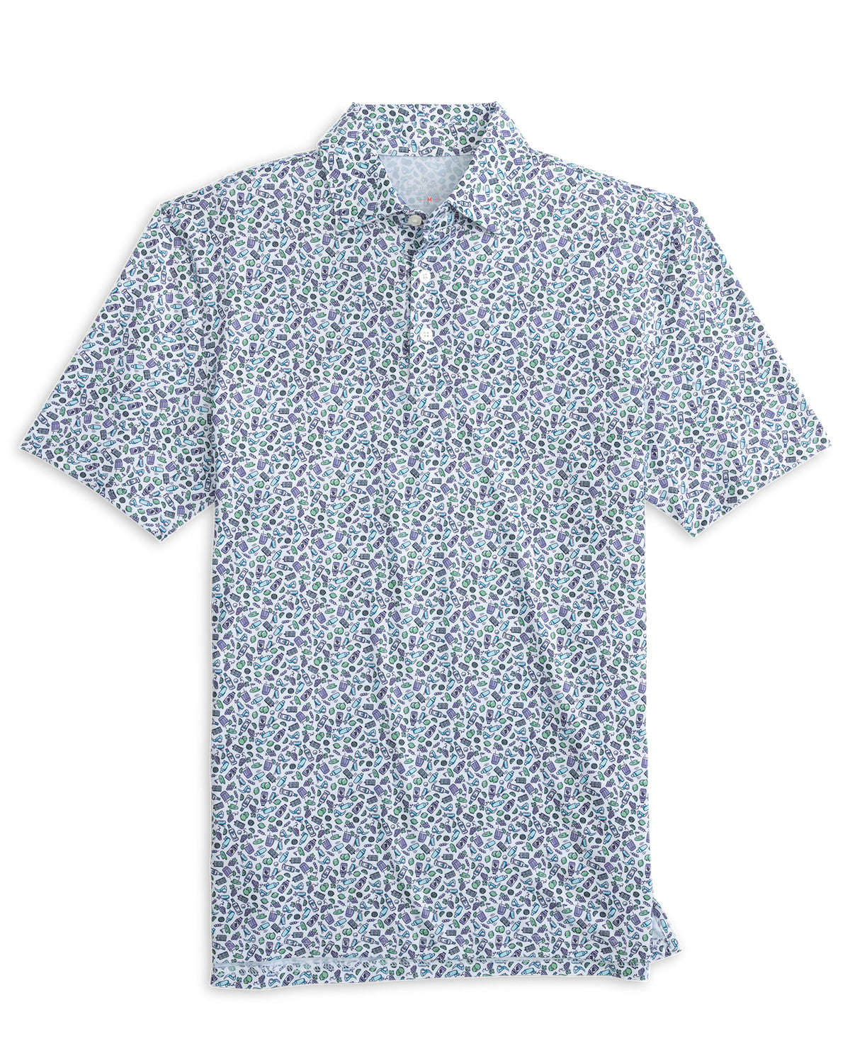 Southern Tide - Driver Dazed and Transfused Polo (Classic White)