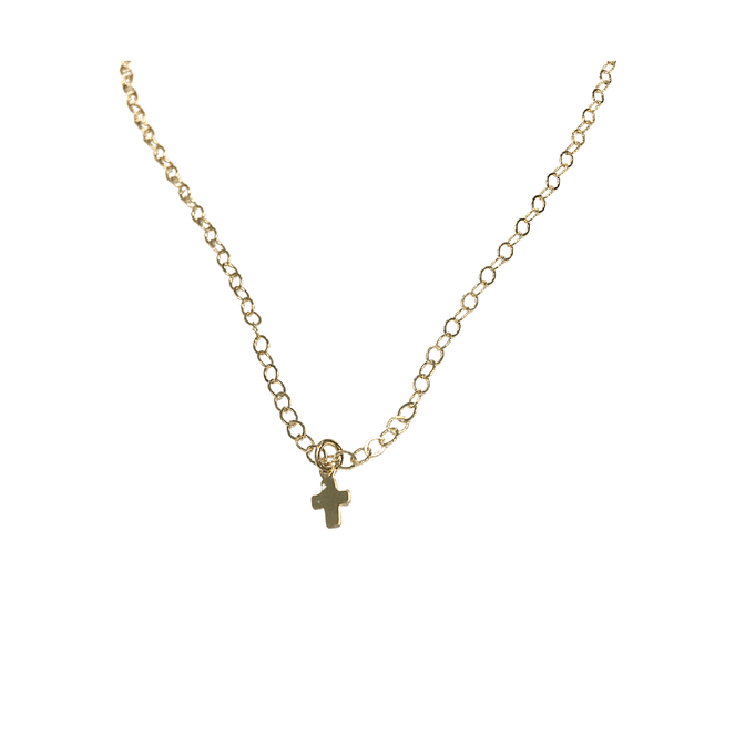 The Simple Luxe Cross Necklace