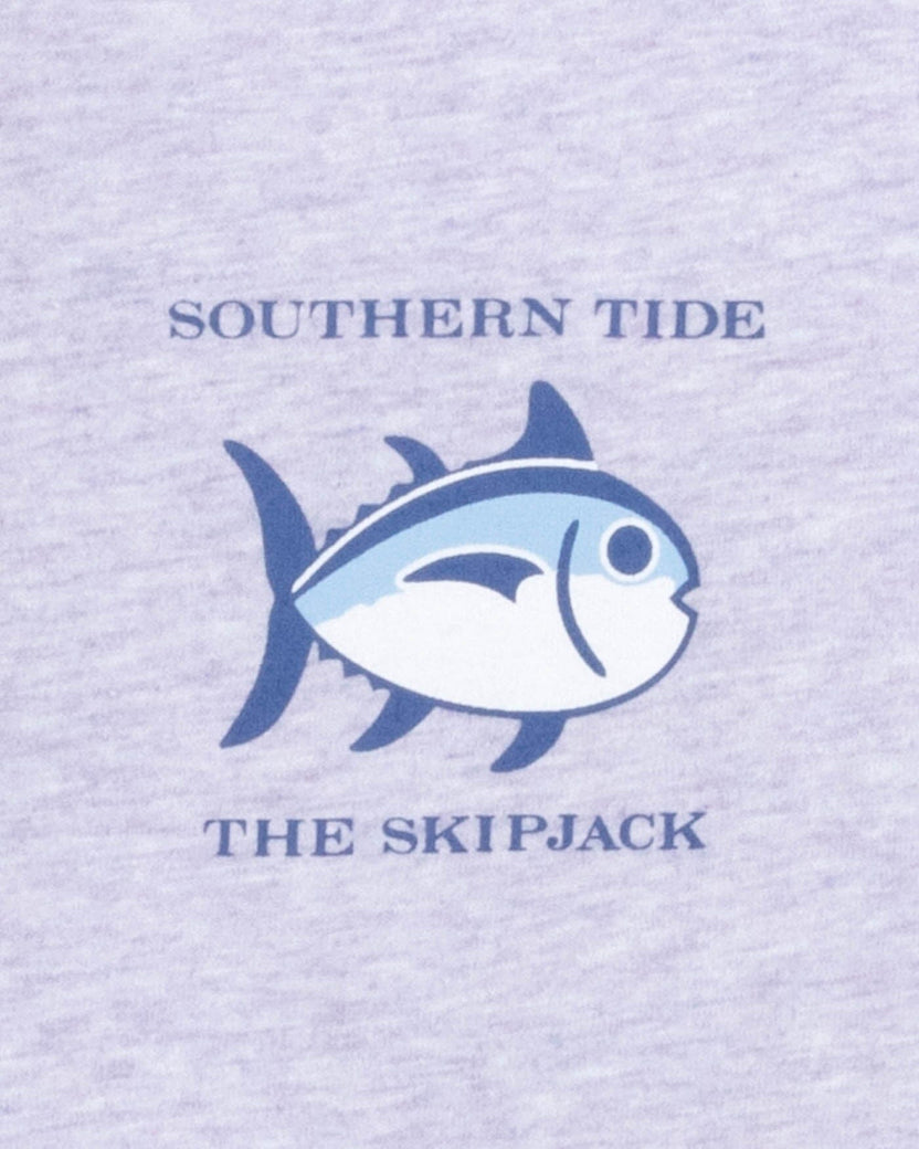 Southern Tide - Original Skipjack Tee (Heather Wisteria Purple)