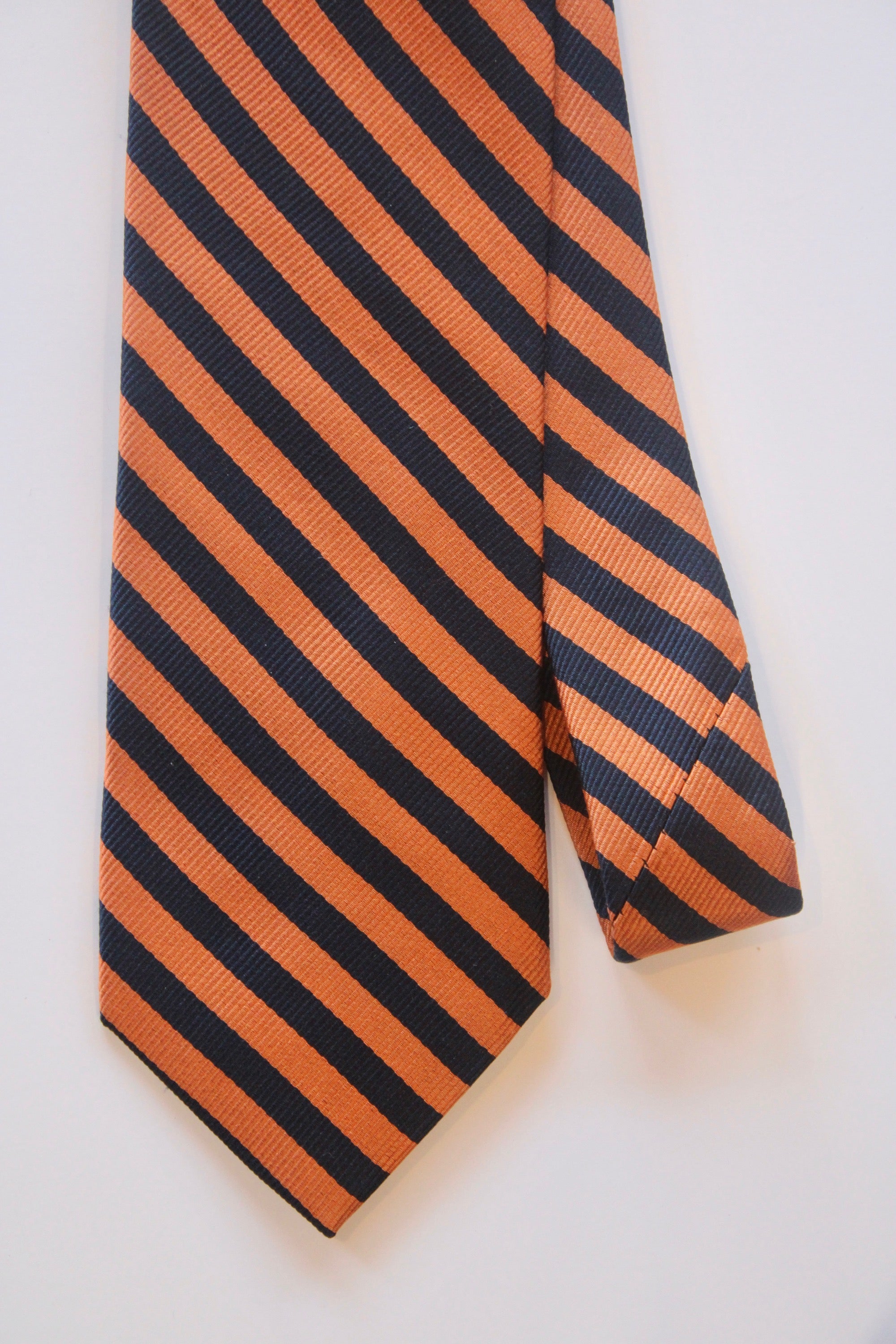Davis Brothers - Tie (Orange Stripe)