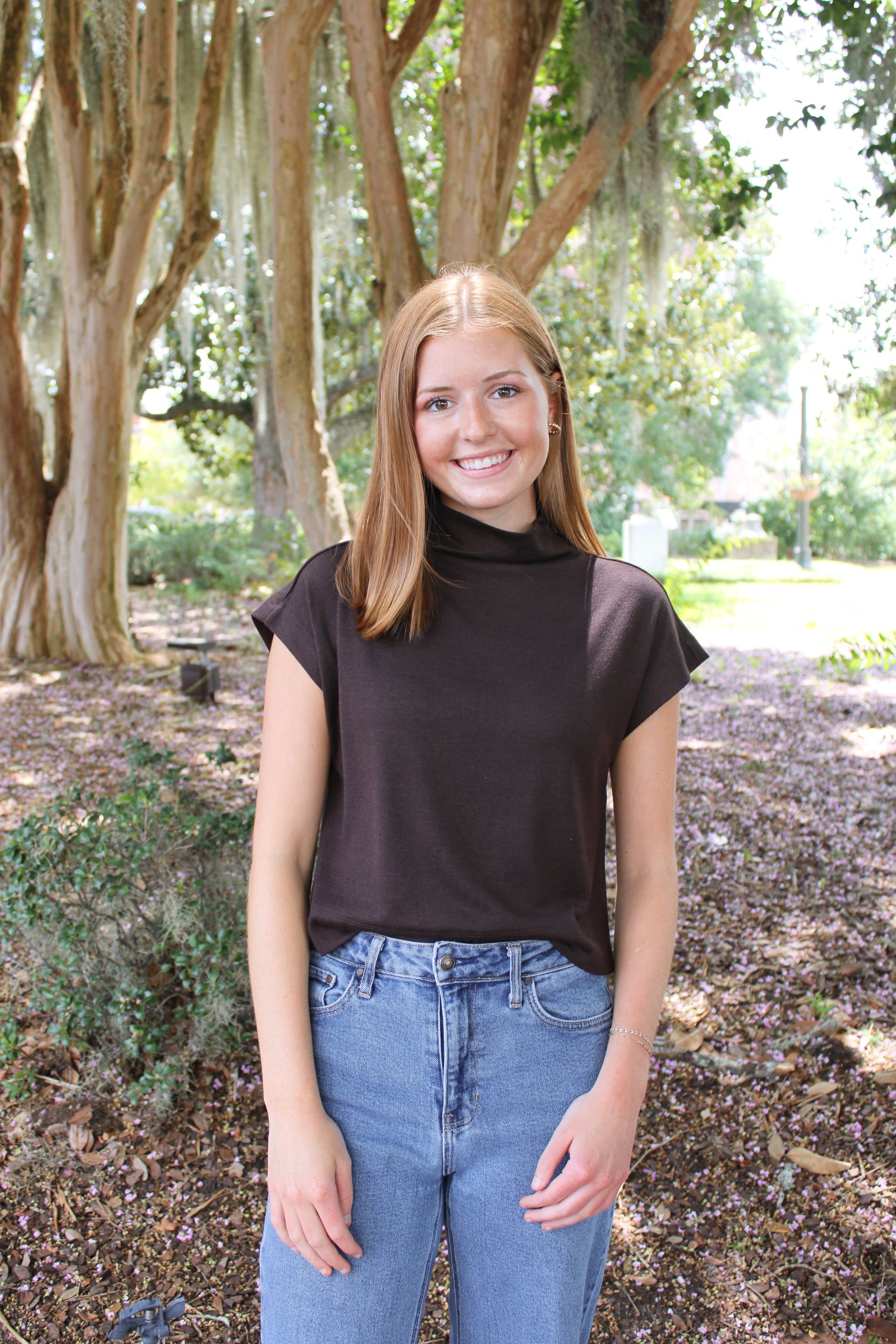 Tracie Top (Brown)