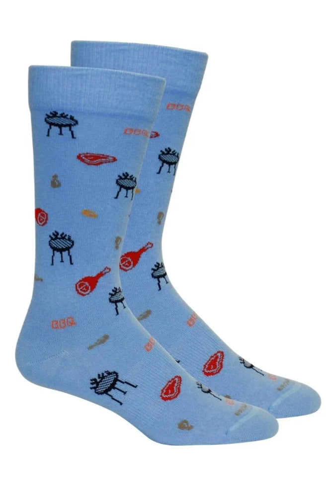 Brown Dog Socks - Que (Della Blue)