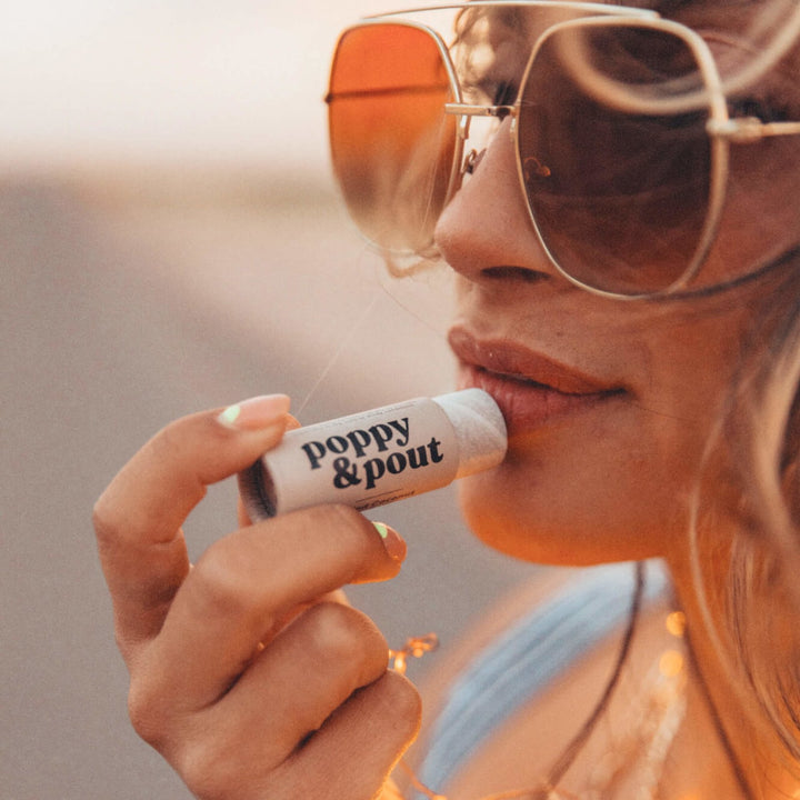 Poppy & Pout - Lip Balm (Island Coconut)