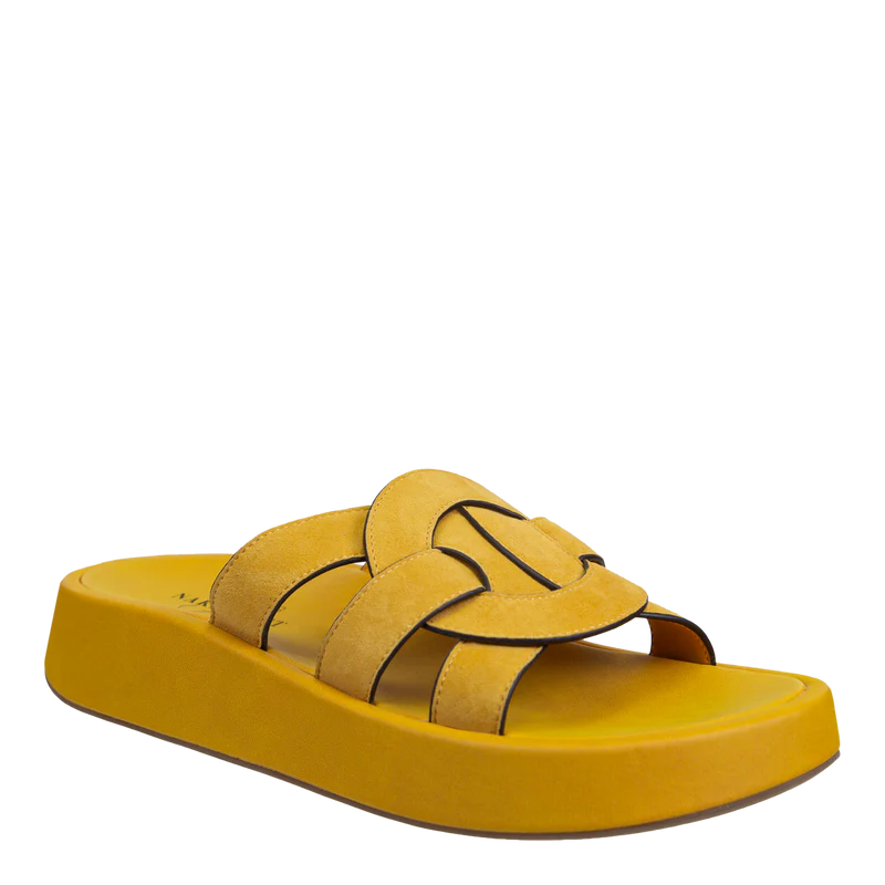 Naked Feet Market Sandal - Yellow