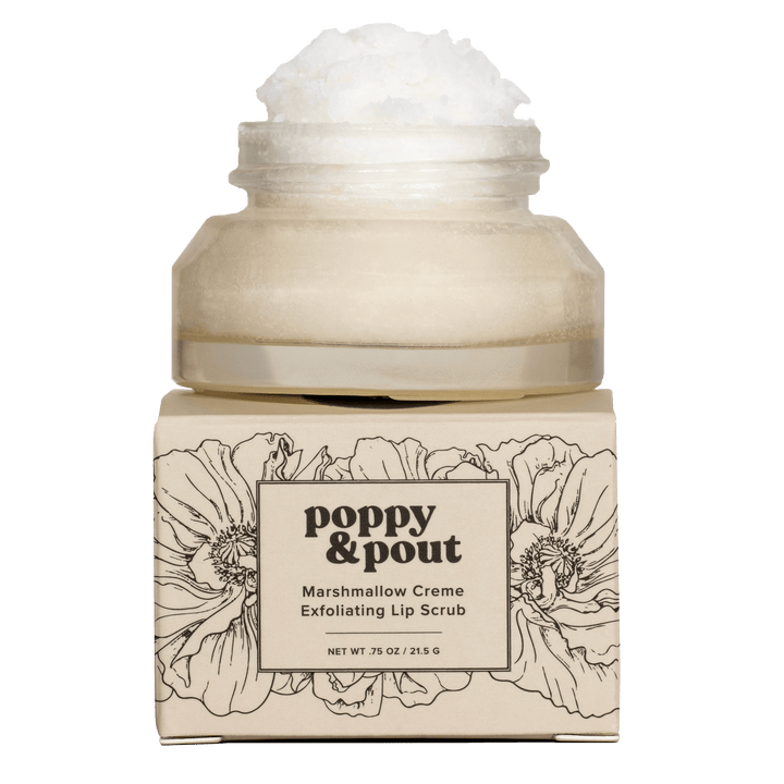 Poppy & Pout - Lip Scrub (Marshmallow Creme)