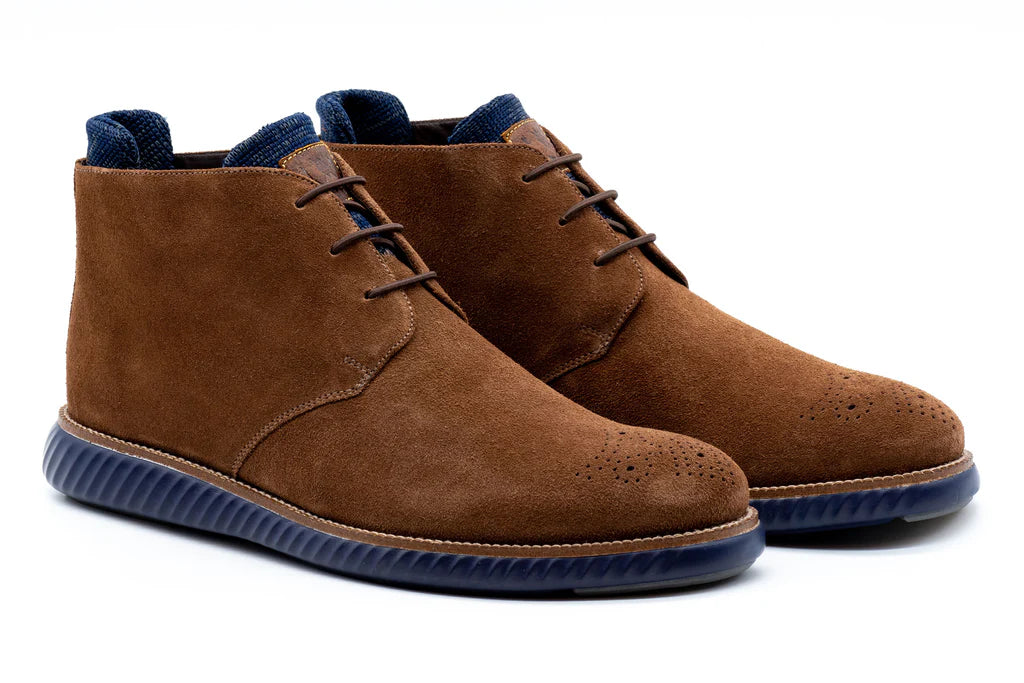 Martin Dingman - Countryaire Suede Chukka Boots (Tobacco)