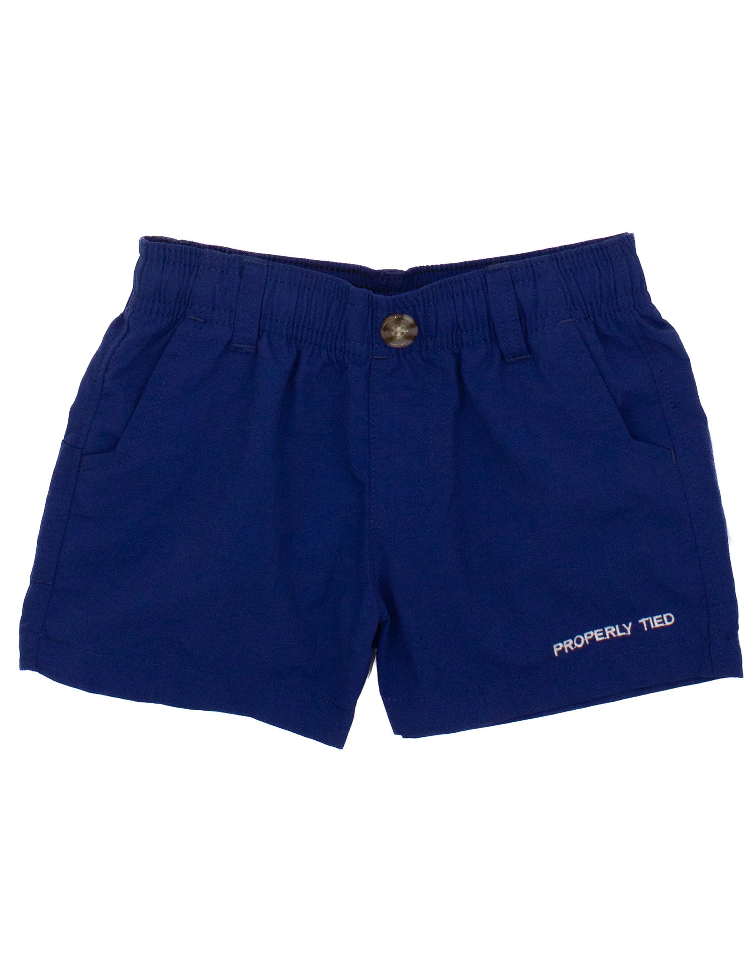 Properly Tied - Spring Boys Mallard Short (Marine Navy)