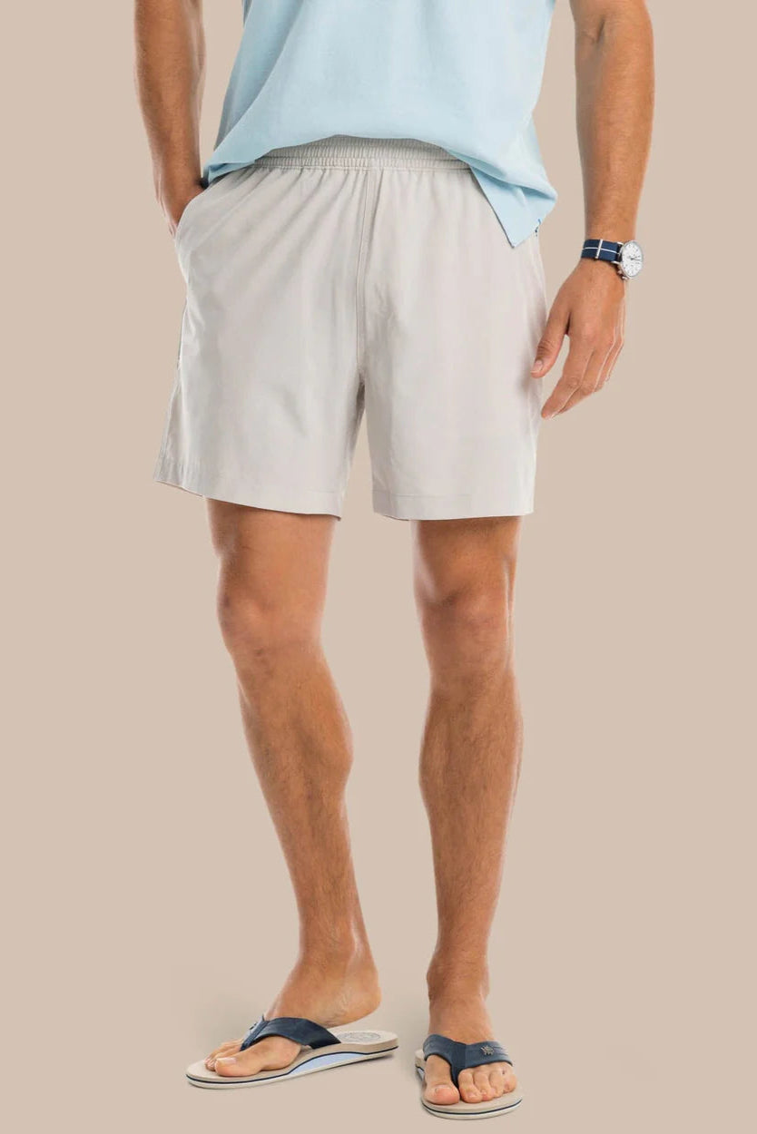 Southern Tide - 6in Rip Channel Short (Marble Grey)