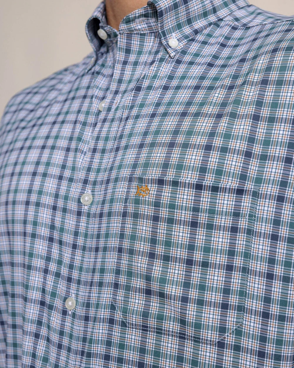 Southern Tide - Saltgrass Plaid Sportshirt (Salt Meadow)