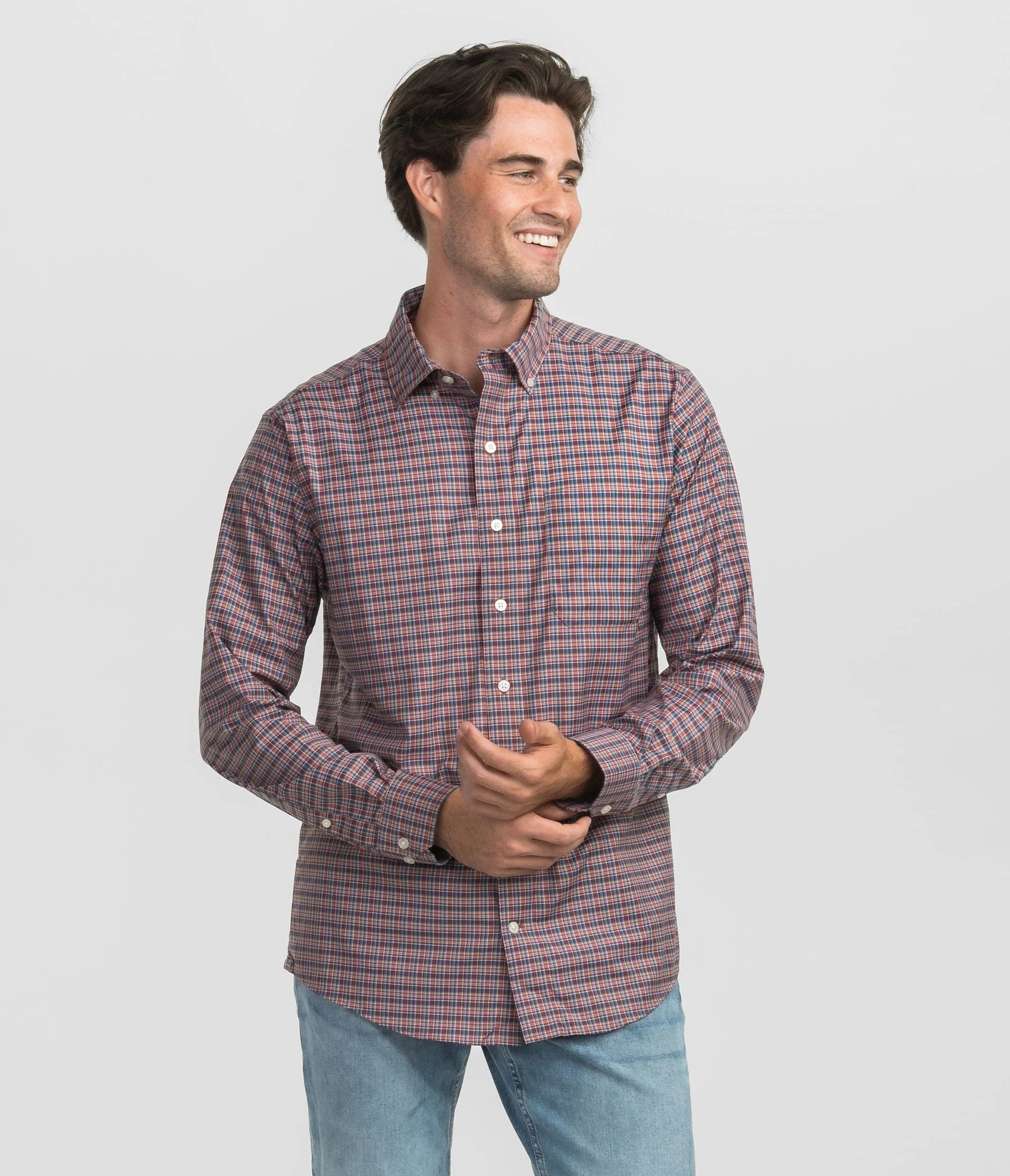 SSCO - Carver Plaid Button Down (Cinder)