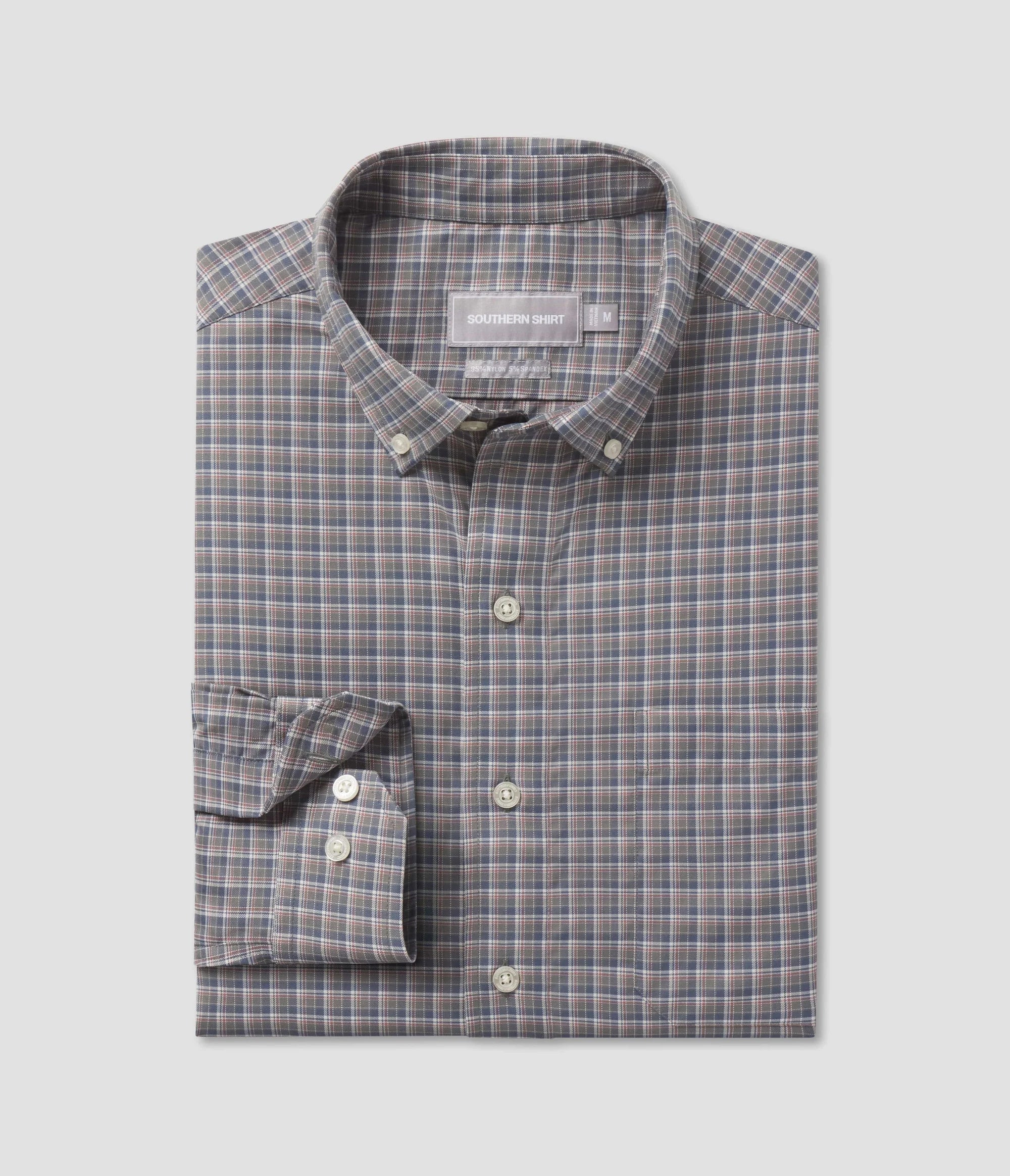 SSCO - Dawson Check Button Down (Spruce)