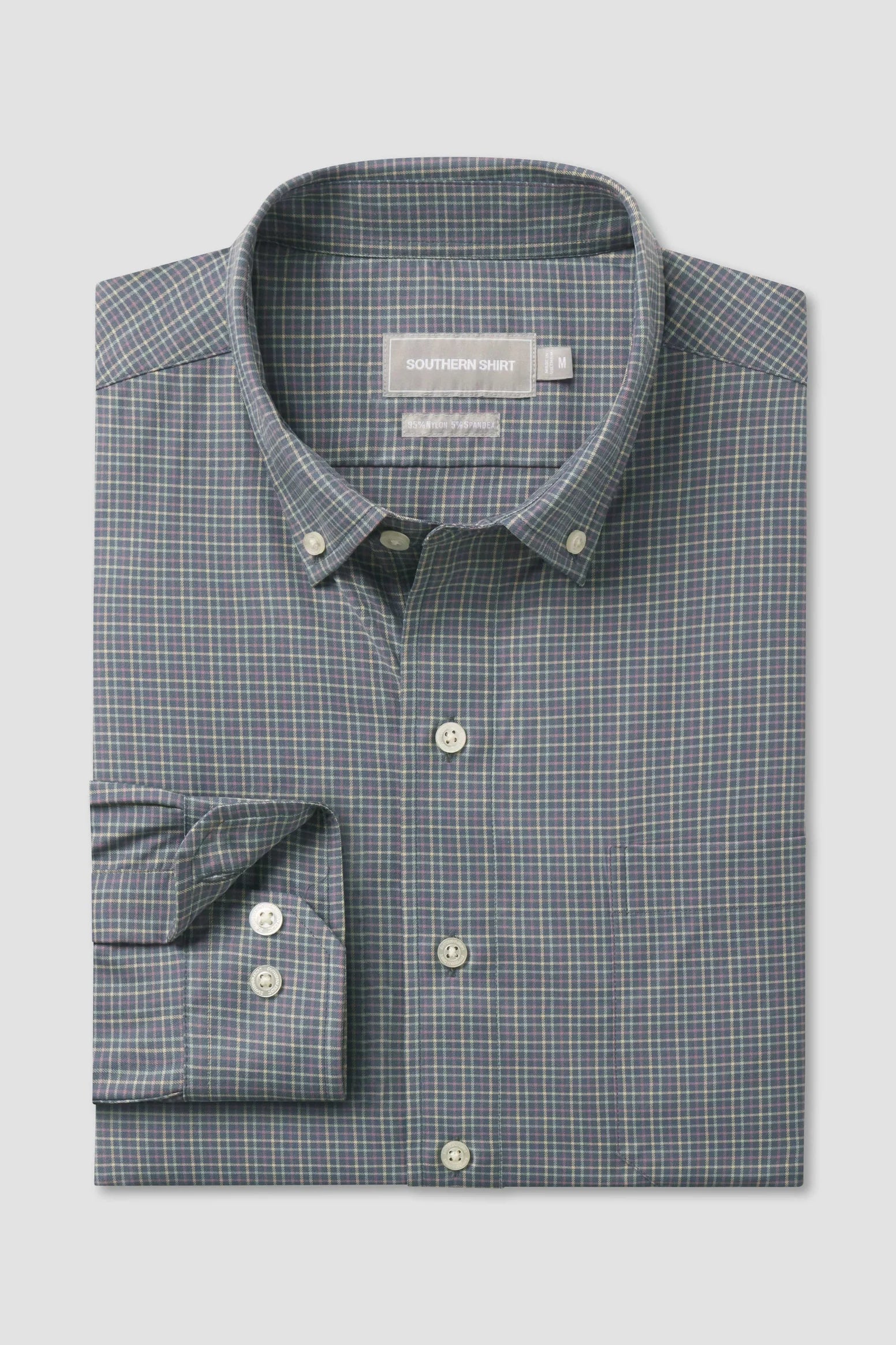 SSCO - Hudson Check Button Down (Weathervane) FINAL SALE