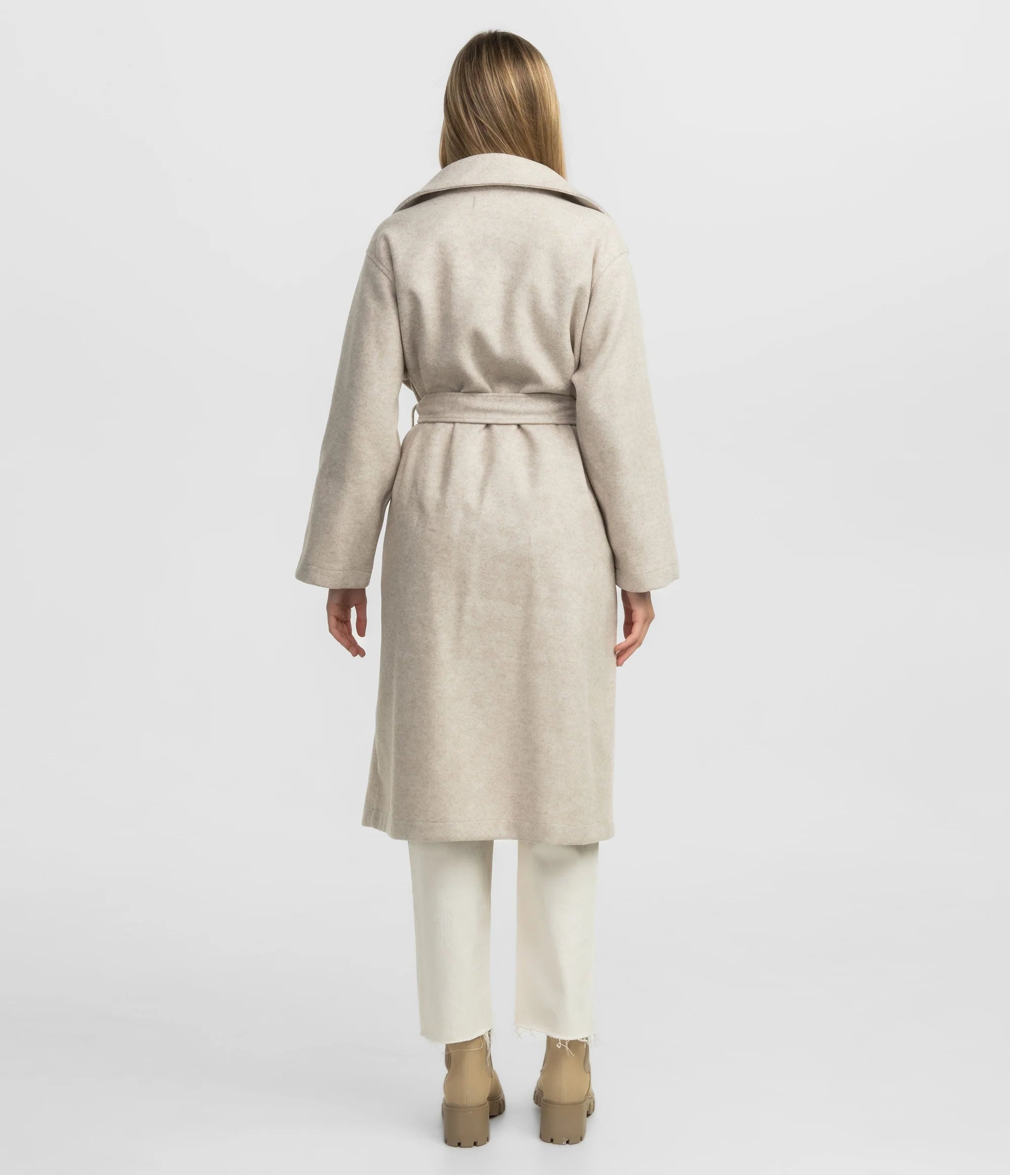 SSCO - Broadway Fleece Coat (Oatmeal)