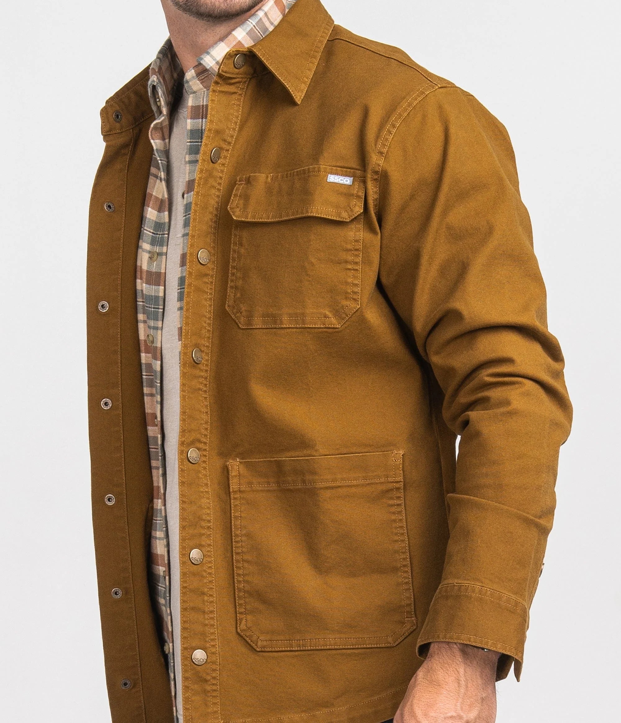 SSCO - Desoto Stretch Canvas Jacket (Saddle) FINAL SALE