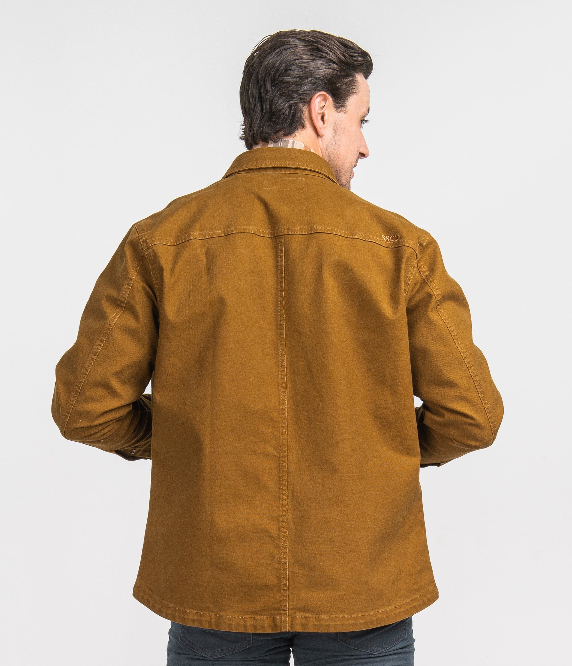 SSCO - Desoto Stretch Canvas Jacket (Saddle) FINAL SALE