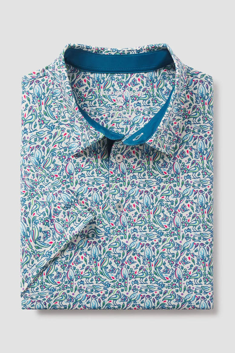 SSCO - Birds of Paradise Printed Polo