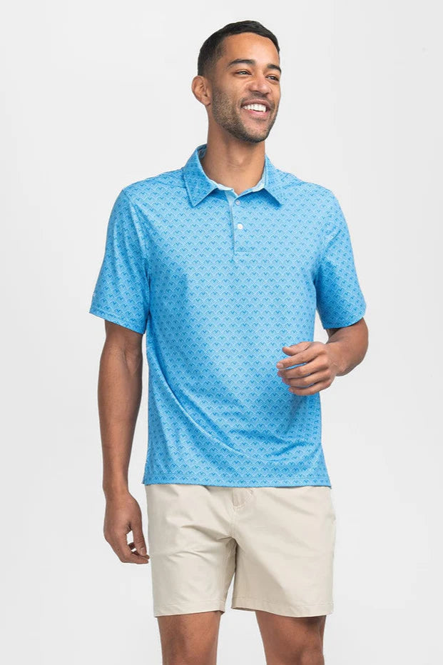 SSCO - Sapphire Spring Printed Polo