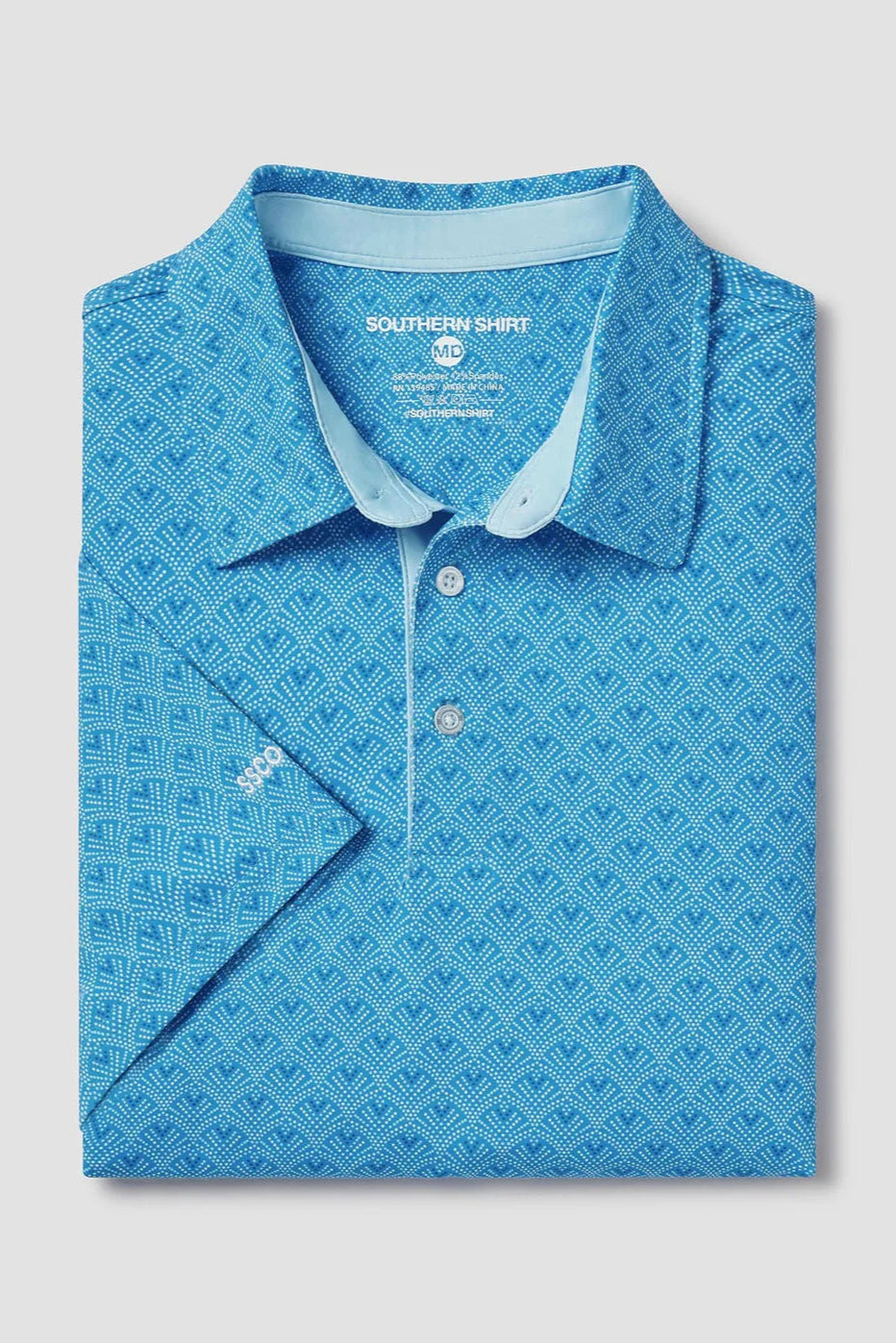 SSCO - Sapphire Spring Printed Polo