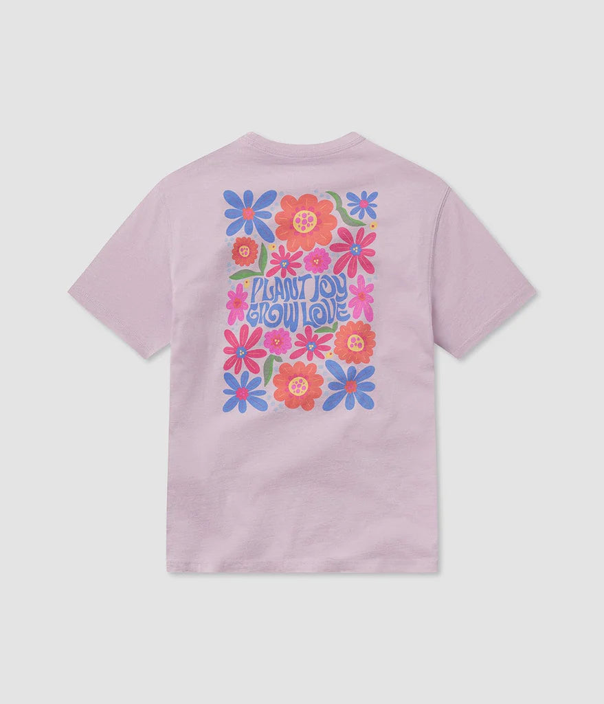 SSCO Girls Bloom and Grow Tee SS - Lavender Frost