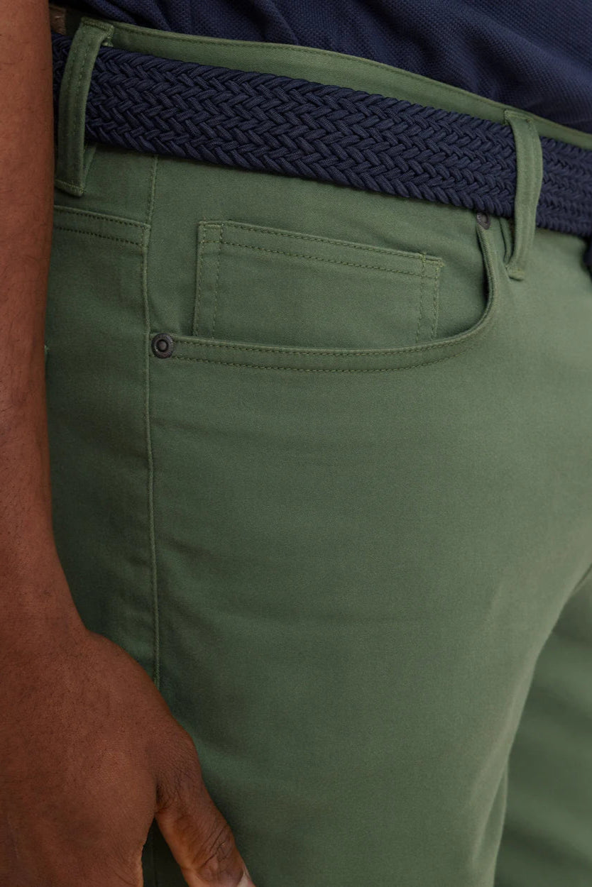 Southern Tide - Sullivan 5 Pocket Pant (Bronze Green)