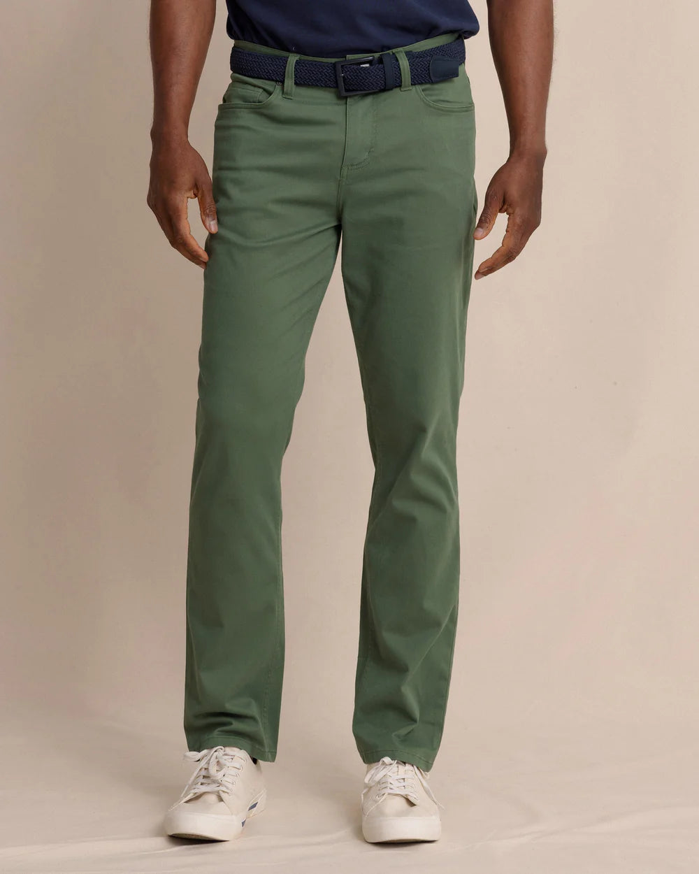 Southern Tide - Sullivan 5 Pocket Pant (Bronze Green)
