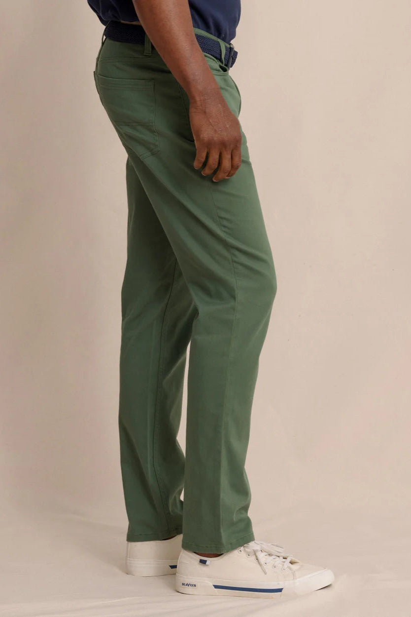 Southern Tide - Sullivan 5 Pocket Pant (Bronze Green)