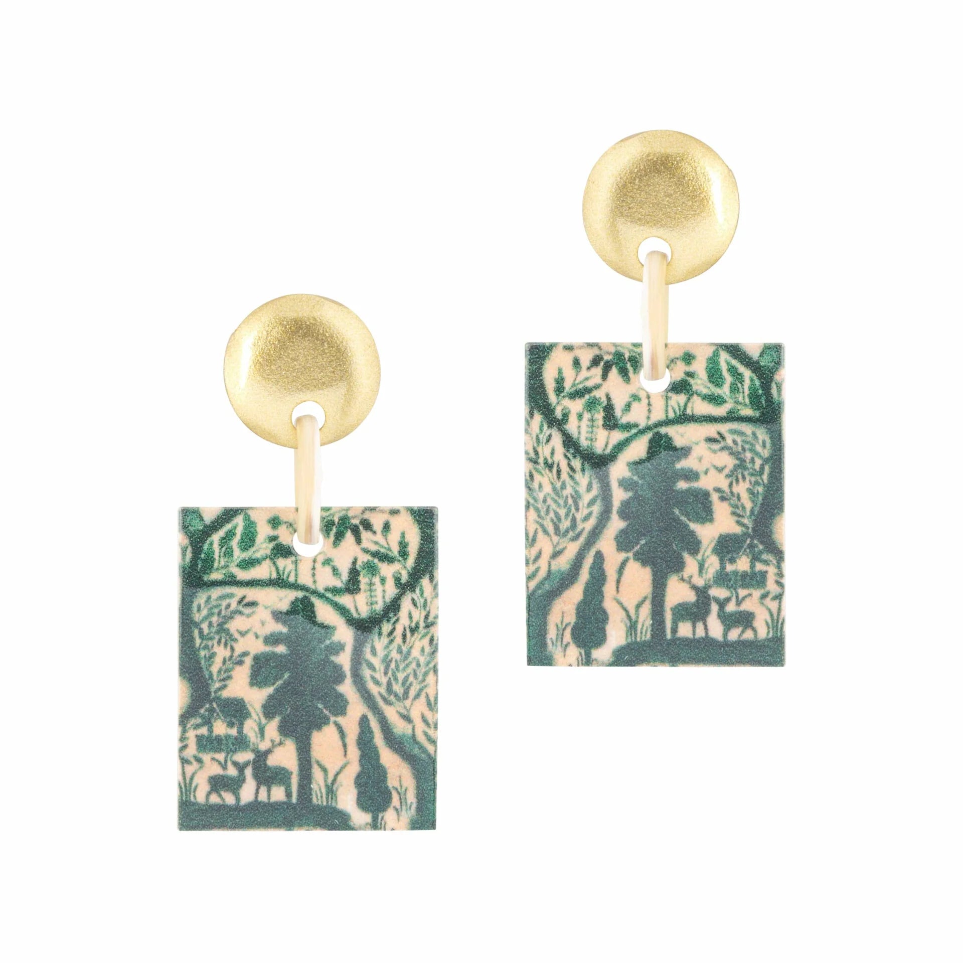 Sunshine Tienda - Village Block Earrings