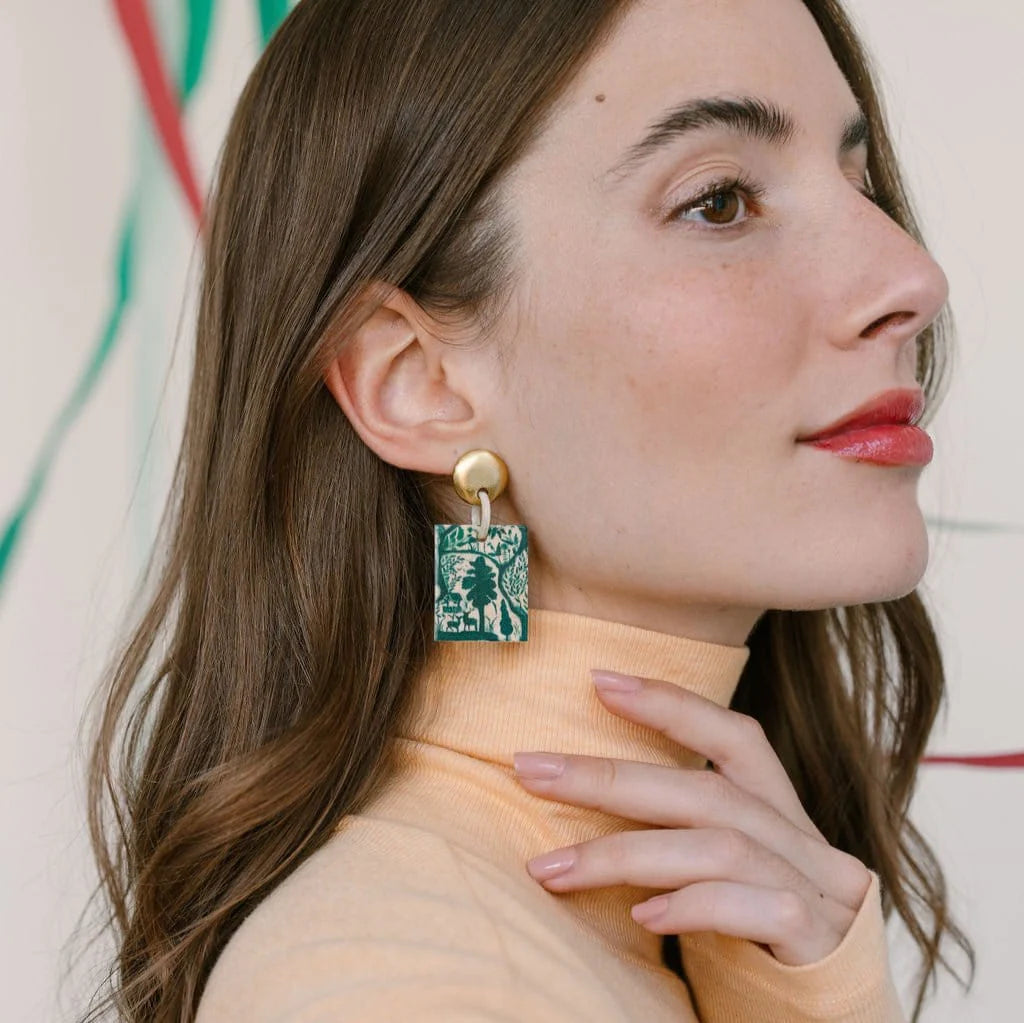 Sunshine Tienda - Village Block Earrings