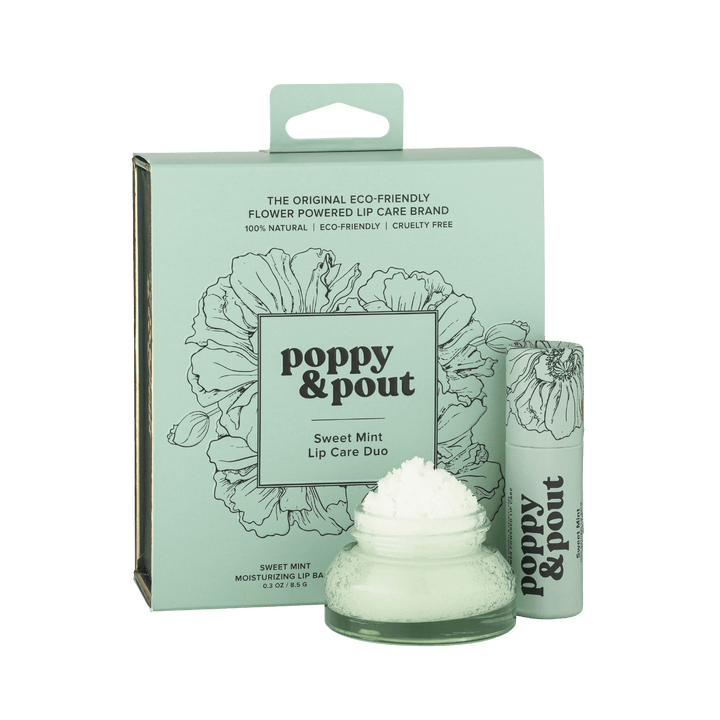 Poppy & Pout - Lip Care Duo (Sweet Mint)