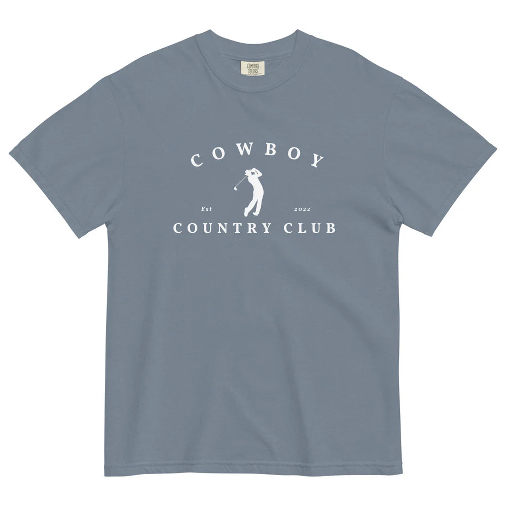 Cowboy Country Club - Golfer Logo Tee (Blue Jean)