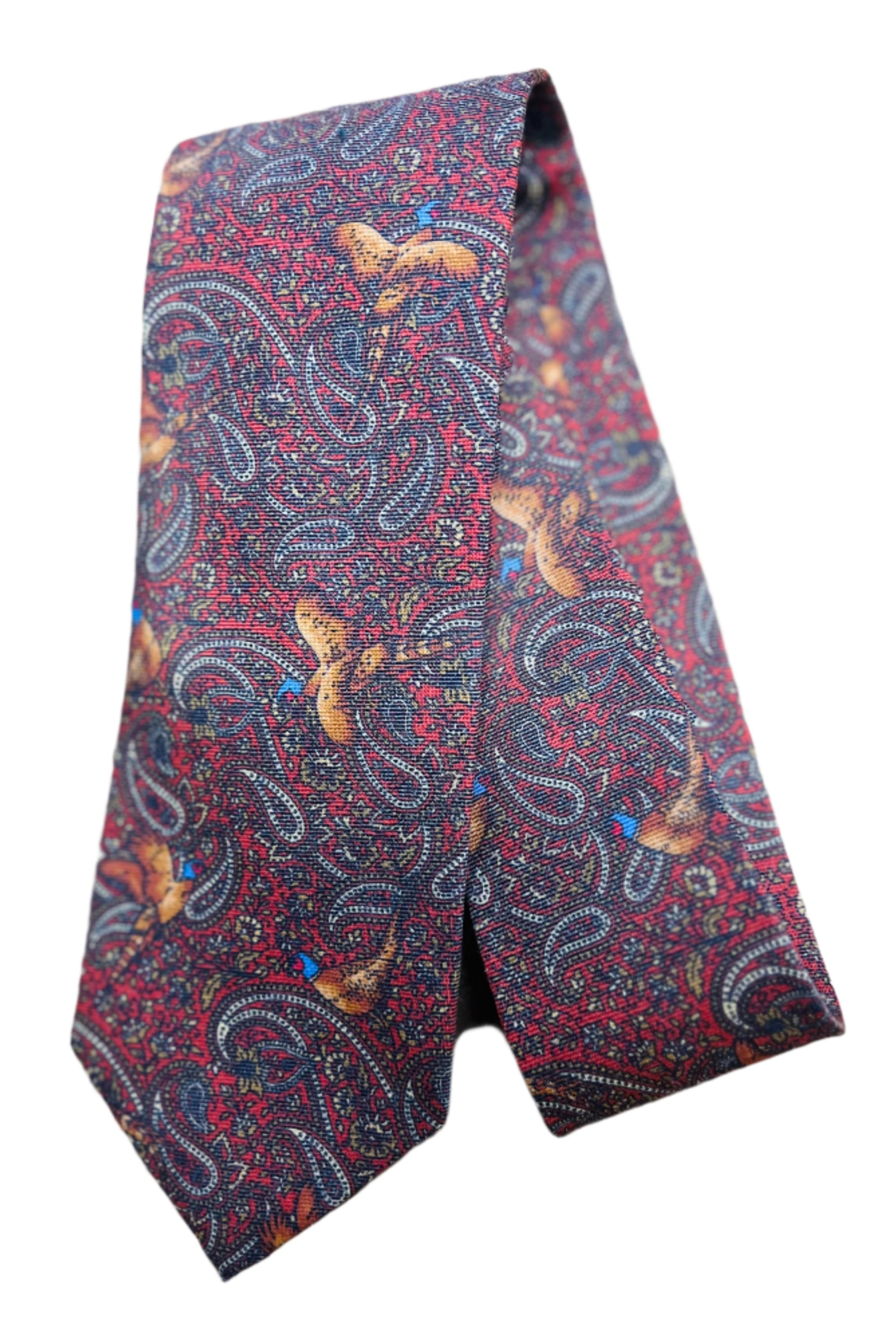 The Kenya Silk / Wool Tie