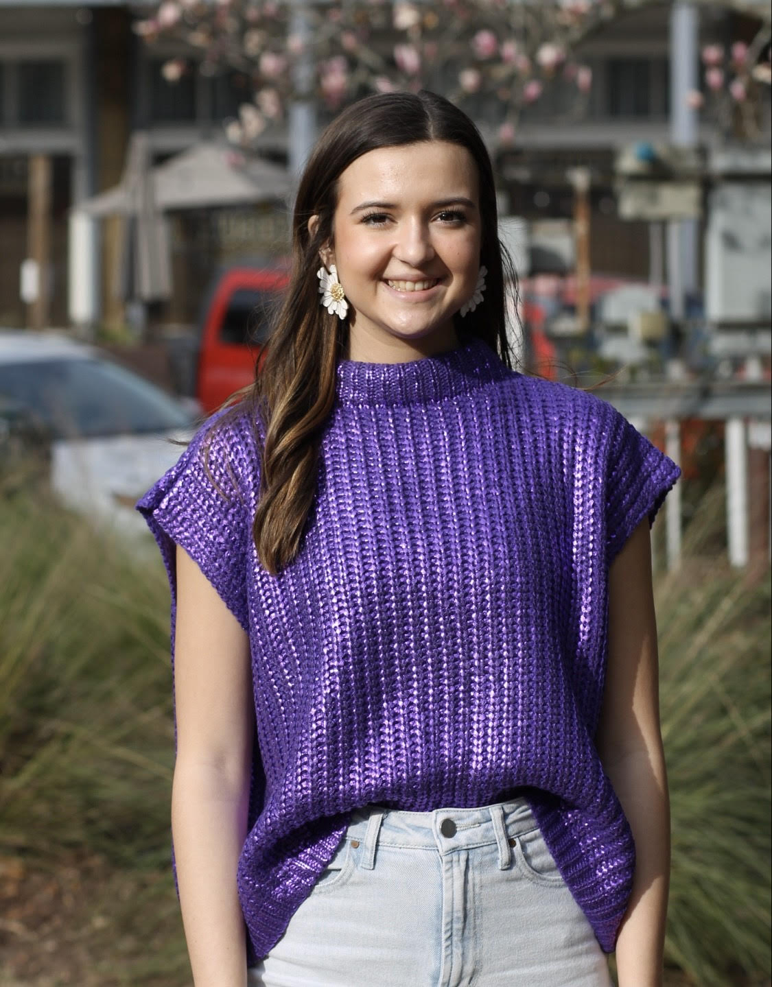 The Sydney Sweater (Purple)