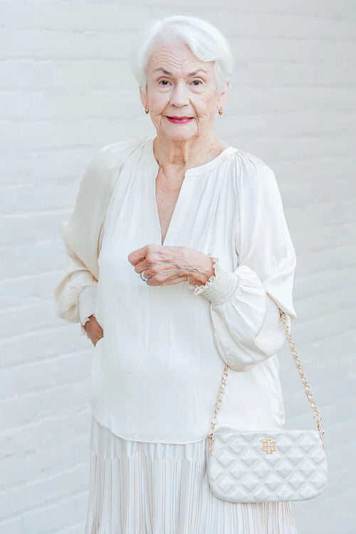 Caroline Hill - Livi Crossbody (Pearl DQ)