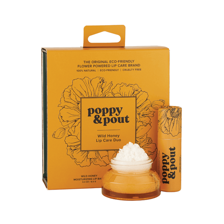 Poppy & Pout - Lip Care Duo (Wild Honey)