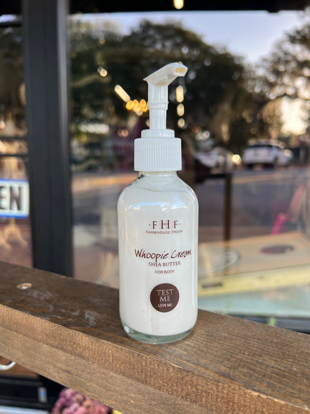 Whoopie Shea Butter Cream Pump Top 8oz - Farmhouse Fresh