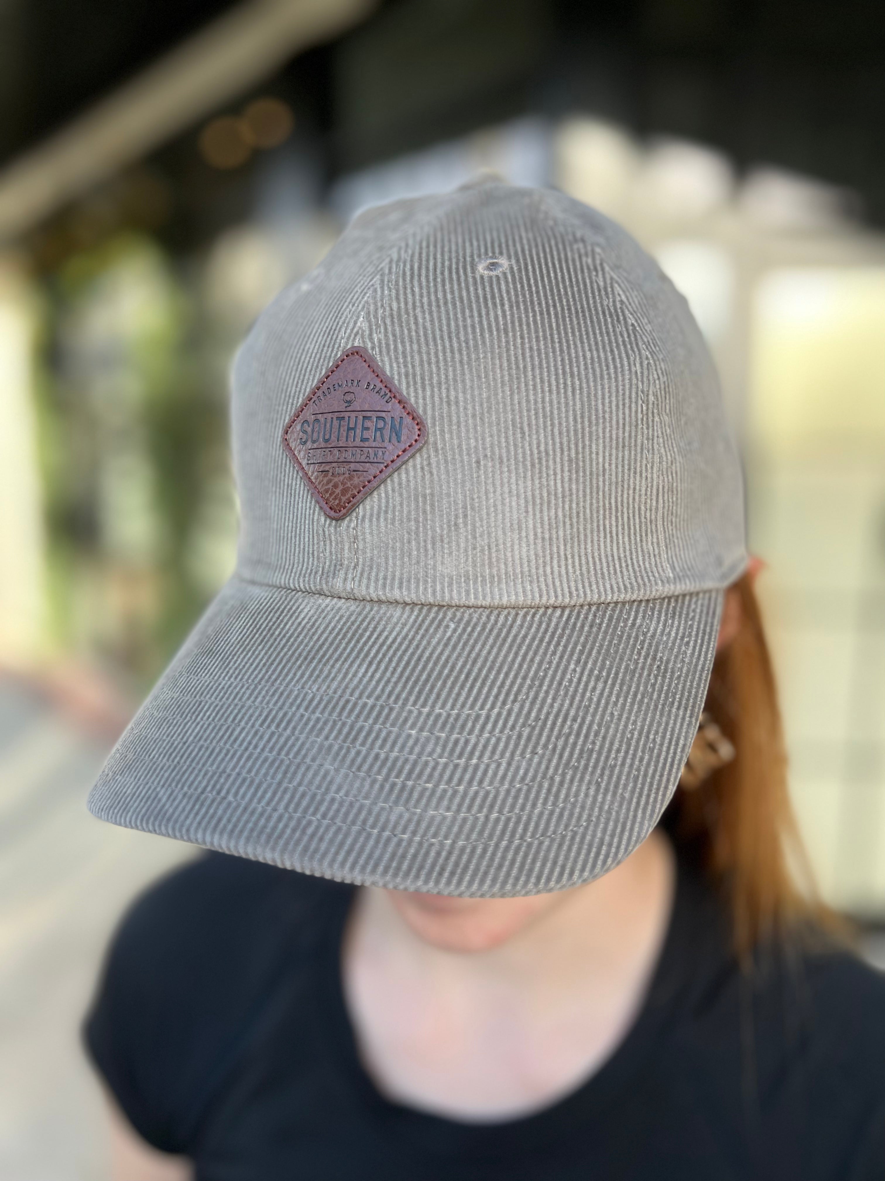 Corduroy Patch Hat - Driftwood