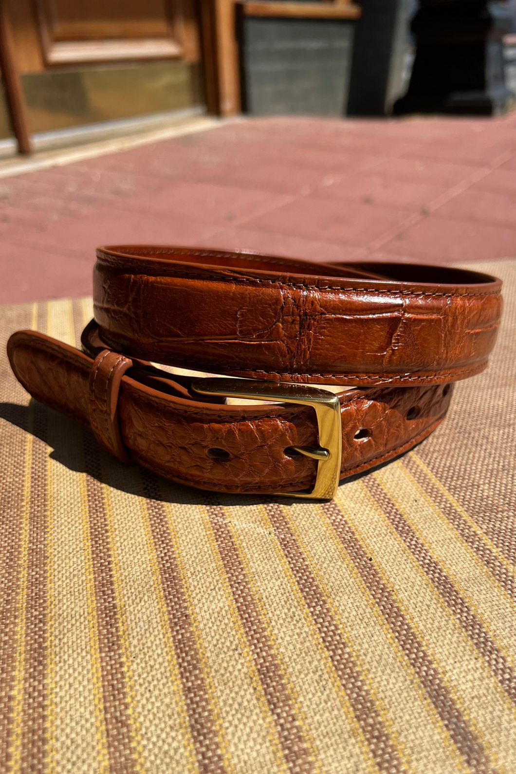 Alligator Belt - Bull & Briar