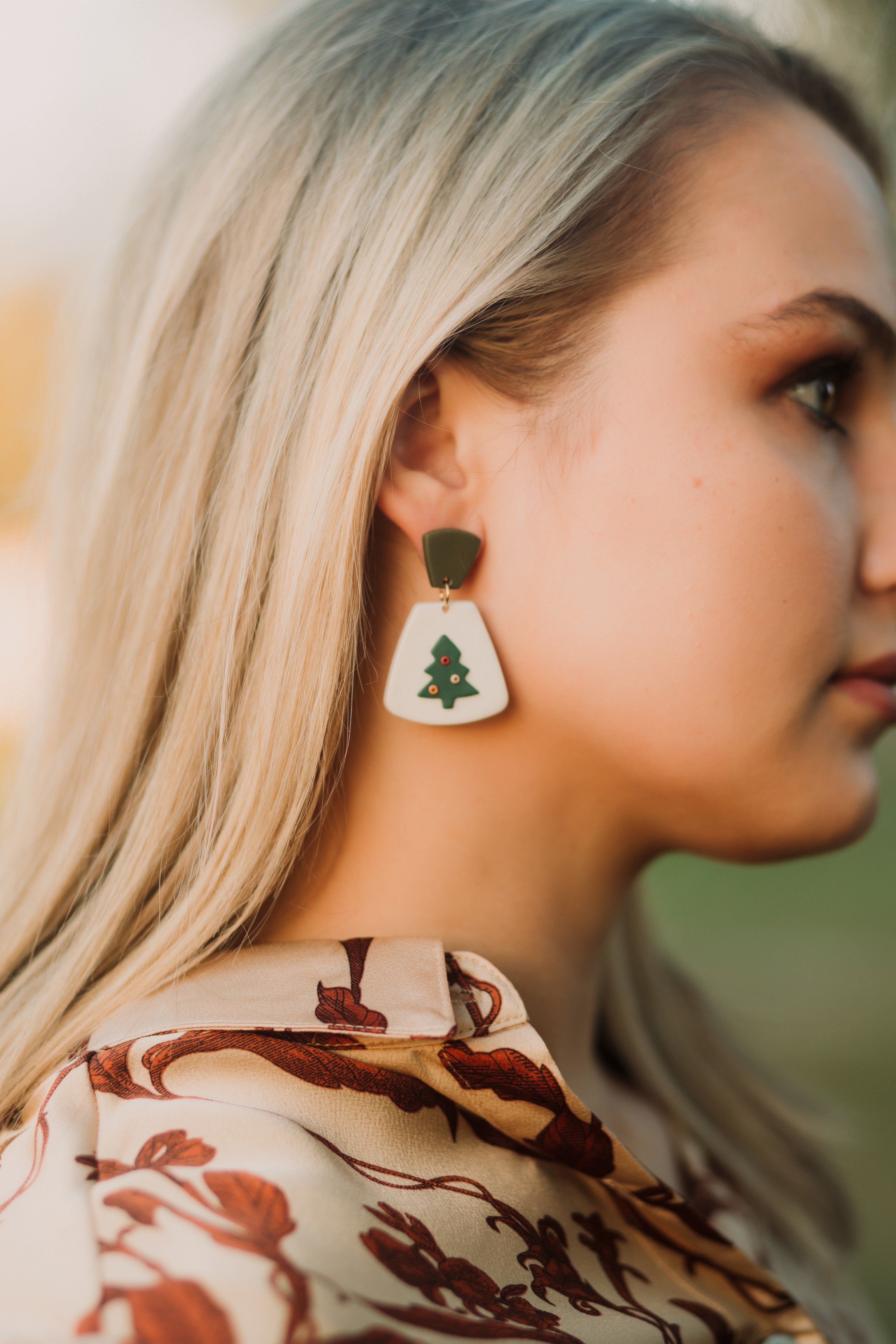 Spruce Tree Earrings